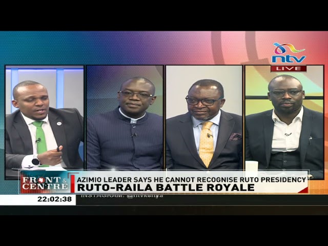 Raila-Ruto Battle Royale || Front and Centre