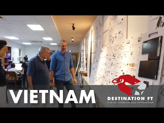 Tour of Jonathan Charles facility in Ho Chi Minh City, Vietnam
