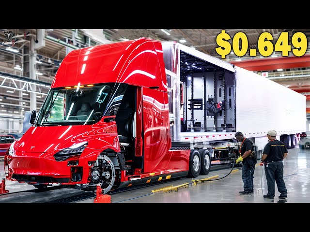 Tesla Semi BIG Upgrade! Elon Musk Reveals No More 82,000lb, 1500 HP even 0.22 Cd! Here's WHY?