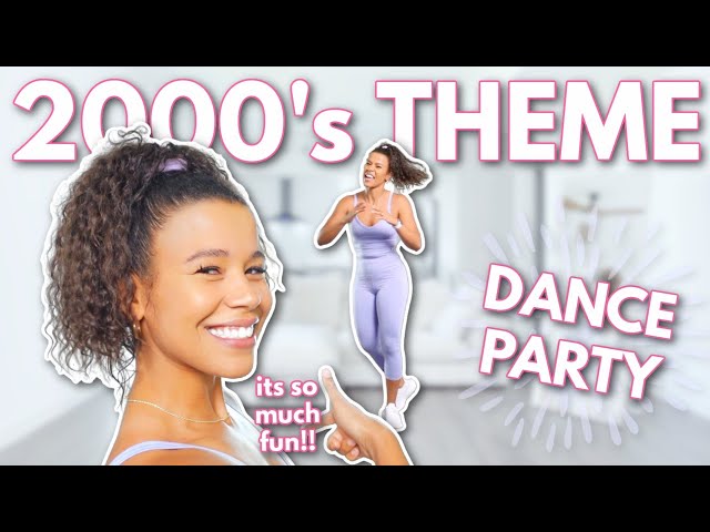 2000s Dance Workout | 15 Min Full Body Fat Burn, No Equipment | growwithjo