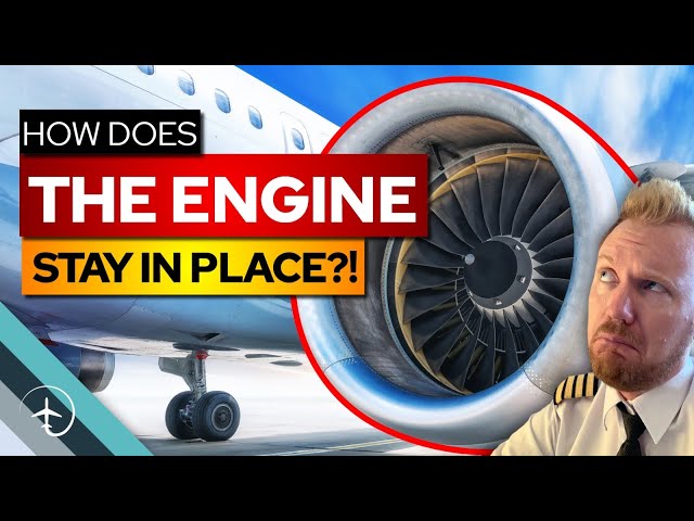 How are Jet-engines attached to the wings?!