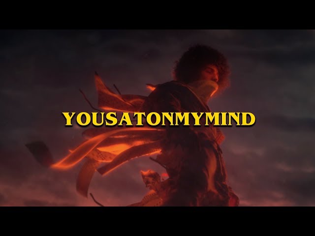 Rilès - YOUSATONMYMIND (Lyric Video)