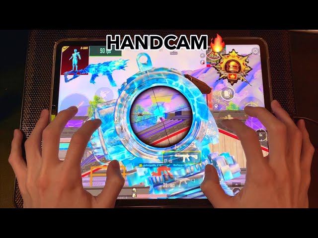 Want to watch Live?? 90Fps🔥 Best 6finger HANDCAM iPad Pro M2 chip‼️ | Solo vs Squad - PUBG MOBILE