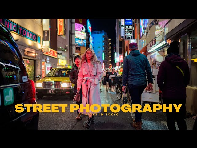 Street Photography Tips at Night in Tokyo with Lukasz Palka