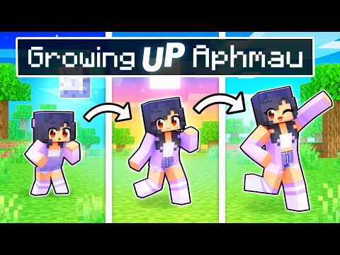 Growing Up As APHMAU Story In Minecraft!