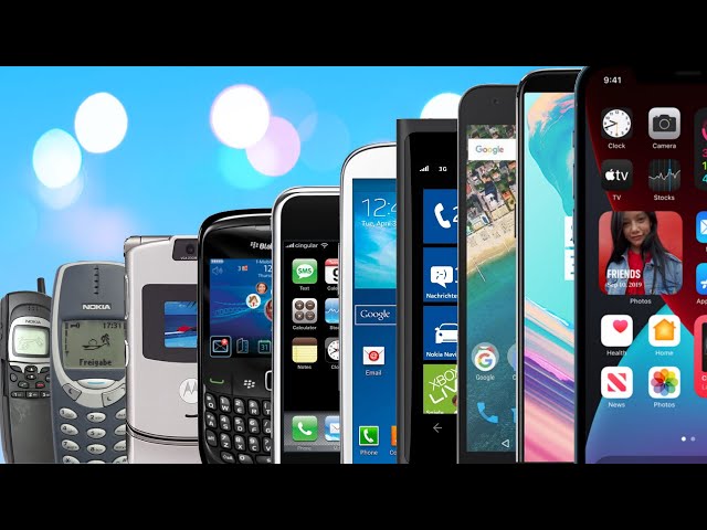 Evolution of Mobile Phones 📱
