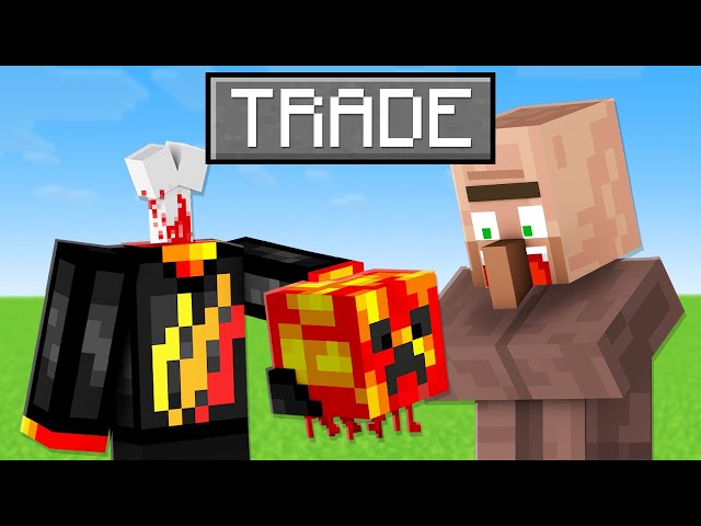 Minecraft but You Can TRADE Anything!