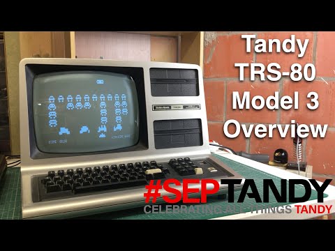 Tandy TRS 80 Model 3 - #SepTandy