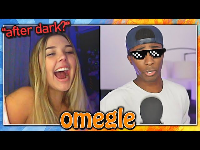 Omegle... but EVERYTHING is Weird After Dark (Funny Moments)