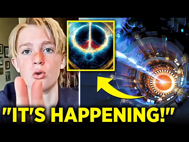 Kid Genius Says CERN's Large Hadron Collider Has Created A Parallel Universe!