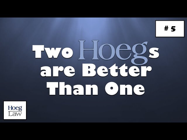 Two Hoegs Are Better Than One #5 - January 25, 2020