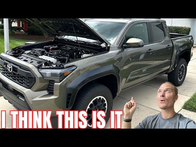 My Next Truck? 2024 Toyota Tacoma TRD Off-Road Manual!