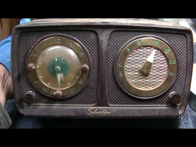 Silvertone 10 AA5 Clock Radio One IF Transformer NO Second Had 1950s Special