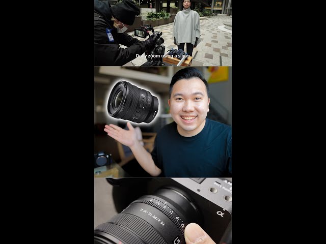 New Sony 16-35mm F/4 in 58 seconds! #shorts