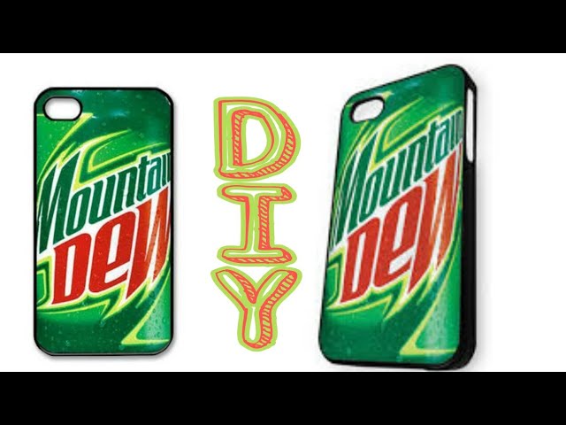 How to make Phone Case with DEW TIN DIY