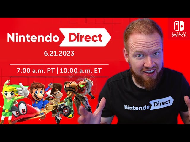 Nintendo Direct 6.21.2023 - Live Reaction - Sunbro Nation