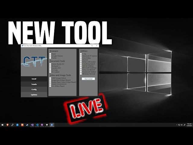 🔴 Live - New Windows Tool