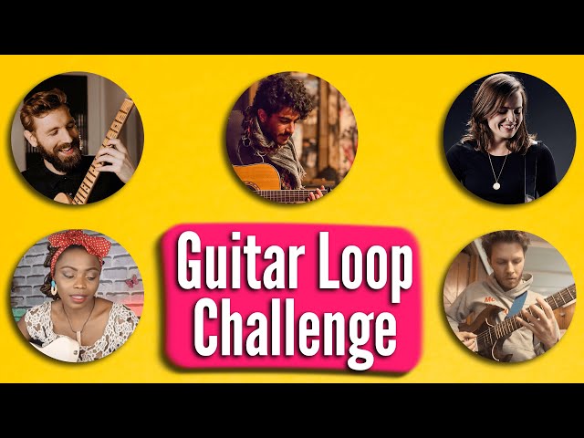 5 GUITARISTS LOOP OVER THE SAME CHORDS // ft. Spender, Ibe, Watson, Hvetter