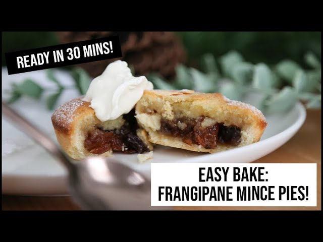 Bake with me: Frangipane Mince Pies - ready in just 30 mins! | xameliax