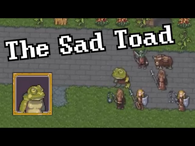 Sad Toadman | Dwarf Fortress Adventures