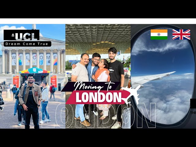 Moving to my Dream College | #1 in UK | UCL Move-in Vlog | M.Arch Student | LONDON | UK 🇬🇧