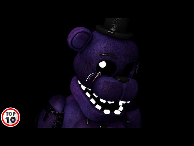 Top 10 Scary Secret FNAF Characters