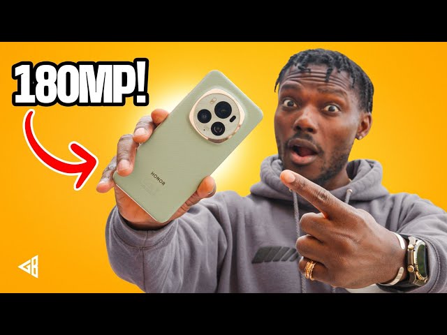 Honor Magic 6 Pro Gobal First Look: 180MP Periscope Camera!