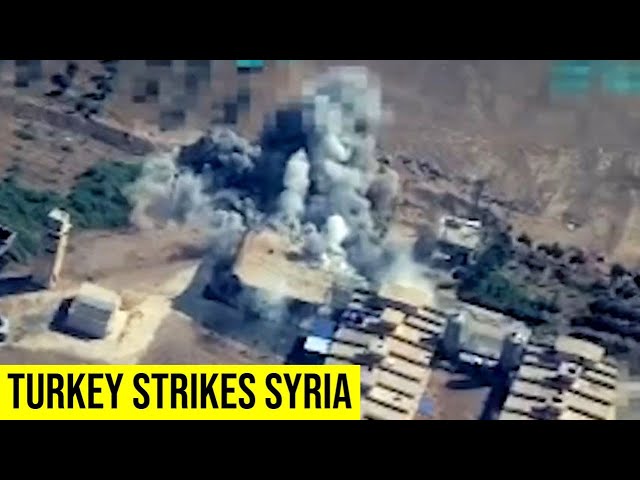 Turkish Intelligence (MIT) destroyed military facilities and ammunition depots in northern Syria!