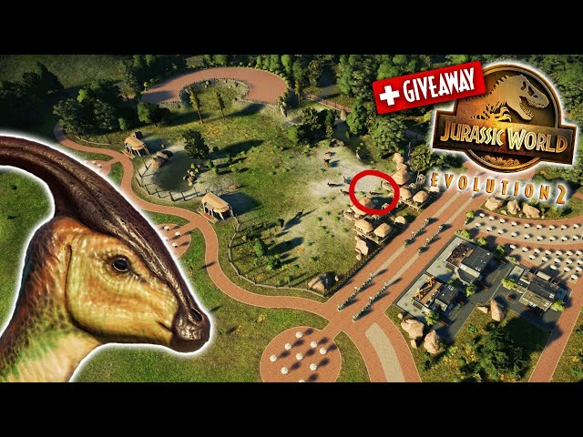 HAND FEED DINOSAURS at Hadrosaur Hotel! | Jurassic World Evolution 2 Exhibit tips #6