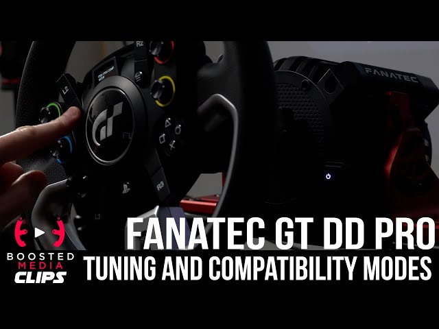Fanatec GT DD PRO TUNING MENU and COMPATIBILITY MODES Explained
