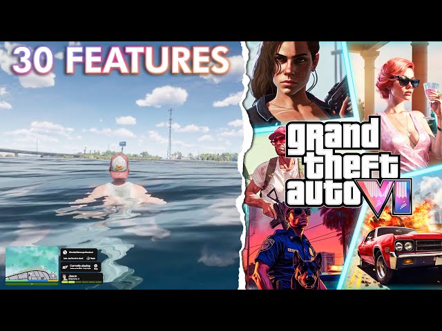30 Features GTA 6 WILL HAVE (From GTA 6 Leak)
