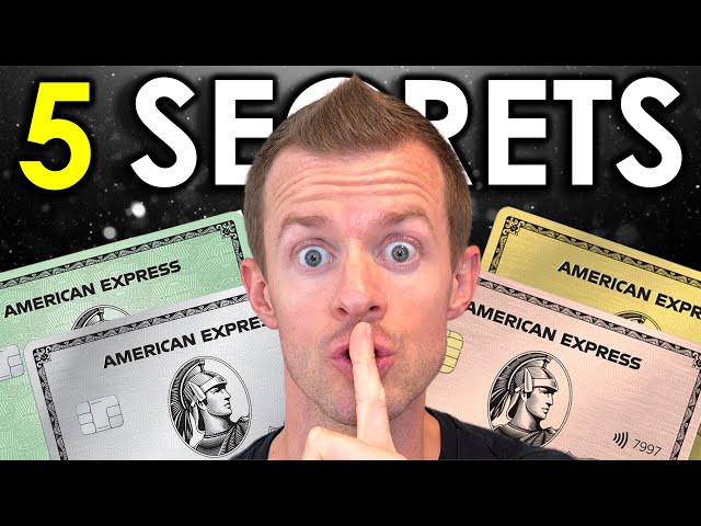 5 Amex SECRETS That 99% of People Don’t Know (Part 1)