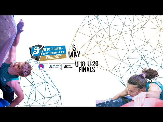 Boulder finals | U-18 + U-20 | Graz 2024