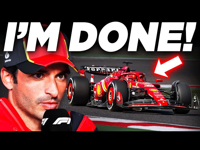 Sainz Drops BOMBSHELL on Ferrari After SHOCKING STATEMENT!