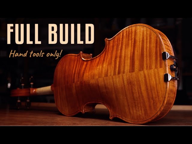 Making a Violin with HAND TOOLS: Commandeering Strad's Titian