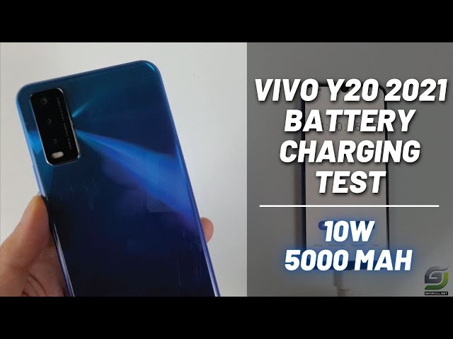 Vivo Y20 2021 Battery Charging test 0% to 100% | 10W charger 5000 mAh