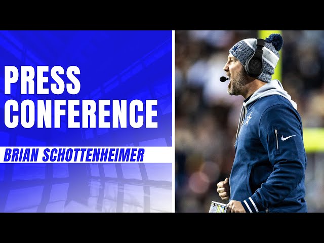 Offensive Coordinator Brian Schottenheimer: Postgame Week 18 | #DALvsWAS | Dallas Cowboys 2024