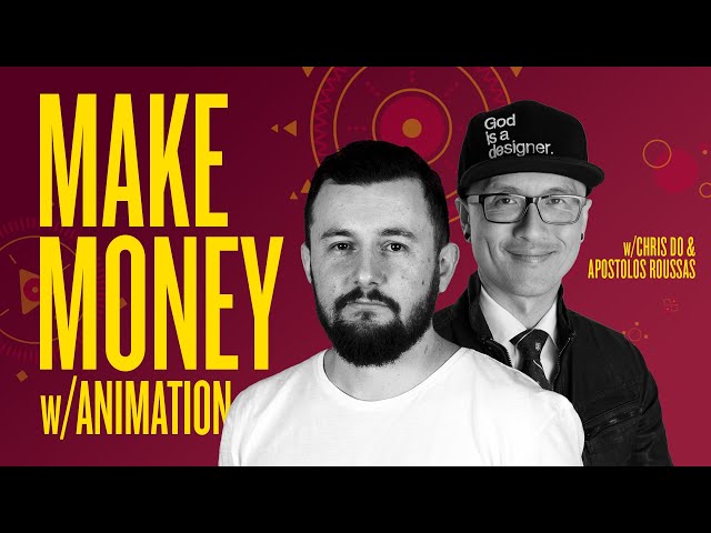 How to Make Passive Income with Animation w/Apostolos Roussas