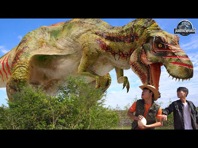 The Best of Dinosaur Attack (2023) | T-Rex chase | Jurassic Park 4 | Dinosaur Movie | Rexy Films