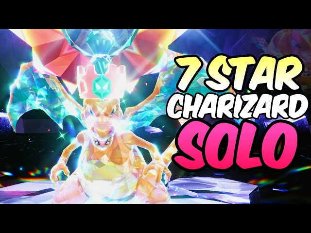 Solo 7 Star Charizard Raids EASILY in Pokemon Scarlet Violet