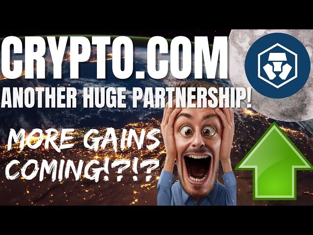Crypto.com HUGE Partnership! - CRO What's NEXT!? - Crypto.com Price Prediction - CRO News Today