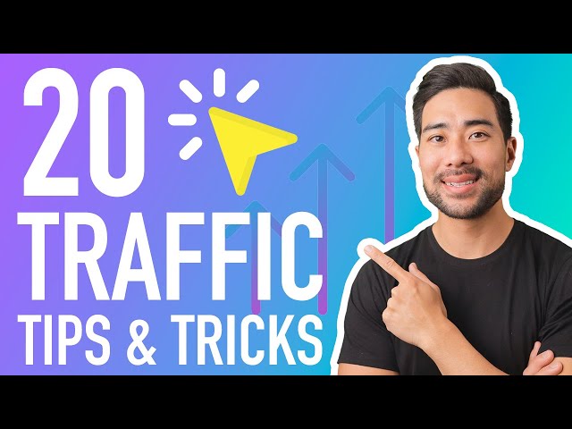 HOW TO INCREASE WEBSITE TRAFFIC // 20 Quick-Fire Traffic Tips