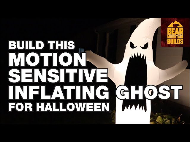 Motion Activated Scary Halloween Ghost. A great halloween decoration.