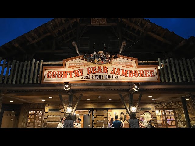 Saying Goodbye to the Original Country Bear Jamboree at Magic Kingdom 2024