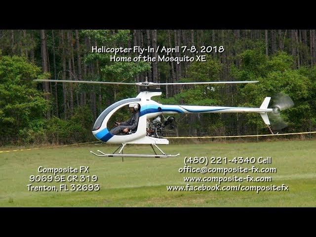 Helicopter Fly-In / April 7-9, 2018 / Composite FX / Trenton, FL32693