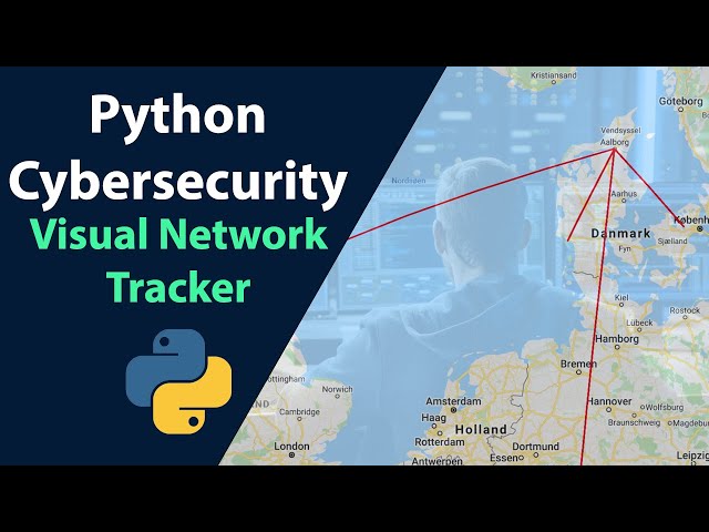 Python Cybersecurity project - Network Tracking using Wireshark and Google Maps