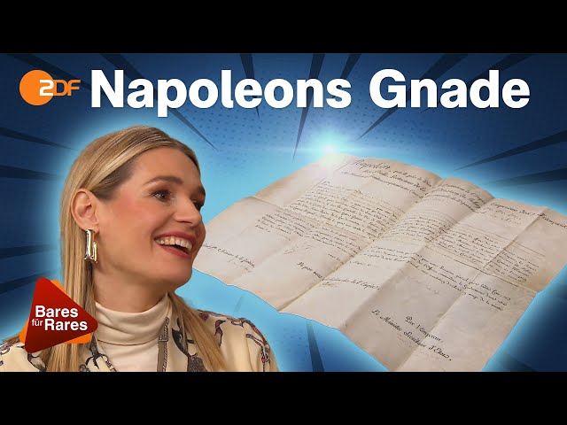 Frankreichs True Crime: Kaiser Napoleons Begnadigungsbrief fasziniert Expertin | Bares für Rares