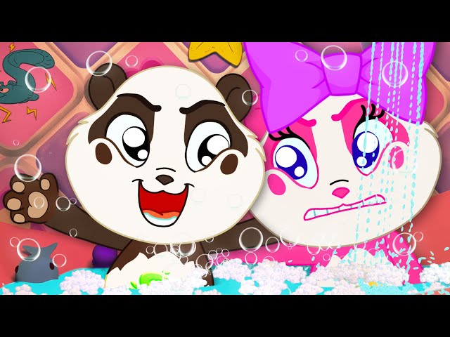 Bath Song | +More Panda Bo Nursery Rhymes & Kids Songs