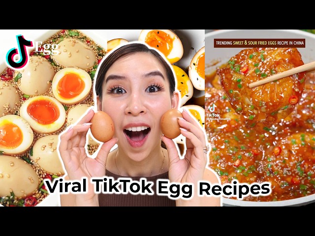 I Tried Viral Egg Recipes 🥚