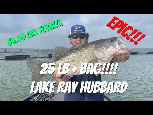 EPIC 25lb+ MONSTER BAG on Lake Ray Hubbard!!!  - You have to see to BELIEVE!!!